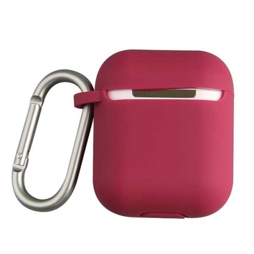 Kup Etui UNIQ Vencer Apple AirPods 1/2 Silicone bordowy/burgundy maroon - UNIQ113BURGUNDY - {ean13} - Sklep Home Screen