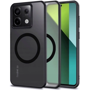 Kup Case Tech-Protect MagMat MagSafe Xiaomi Redmi Note 13 Pro 5G / POCO X6 5G Matt Schwarz - THP2722 - {ean13} - Sklep Home Screen