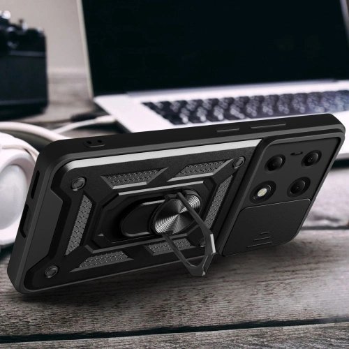 Kup Etui Tech-Protect CamShield Pro Xiaomi Redmi Note 13 Pro 5G / POCO X6 5G Černá - THP2723 - {ean13} - Sklep Home Screen