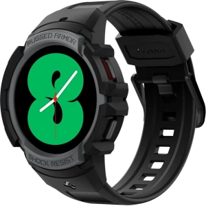 Kup [OUTLET] Pánt Spigen Rugged Armor Pro Samsung Galaxy Watch 4 44mm Szénszürke - OT-589 - {ean13} - Sklep Home Screen