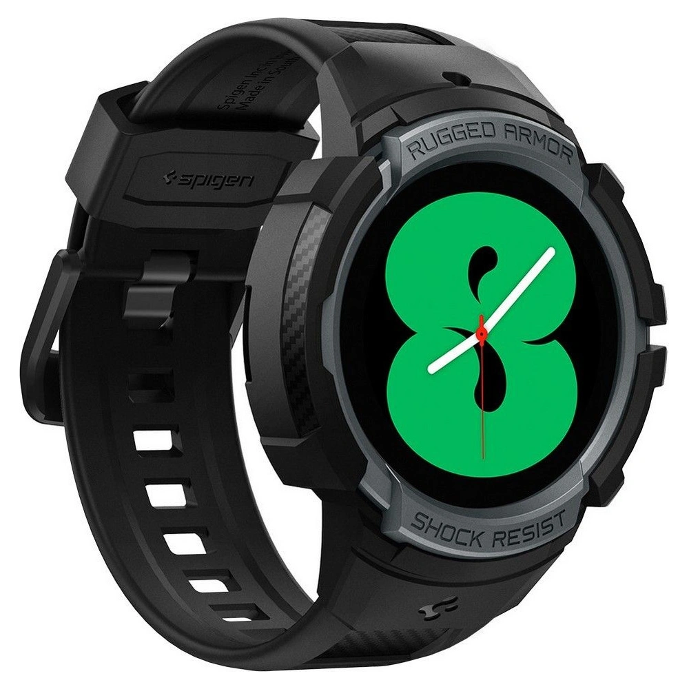 [OUTLET] Pasek Spigen Rugged Armor Pro Samsung Galaxy Watch 4 44mm Charcoal Gray