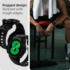Kup [OUTLET] Curea Spigen Rugged Armor Pro Samsung Galaxy Watch 4 44mm Gri Cenușiu - OT-589 - {ean13} - Sklep Home Screen