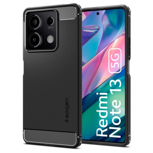 Kup Case Spigen Rugged Armor Xiaomi Redmi Note 13 5G Matt Schwarz - SPN3377 - {ean13} - Sklep Home Screen