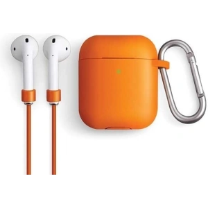 Kup Etui UNIQ Vencer Apple AirPods 1/2. Silicone pomarańczowy/burnt orange - UNIQ114ORANGE - {ean13} - Sklep Home Screen