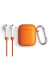 Apple UNIQ Vencer Case AirPods 1/2, Silikon orange/gebrannt orange