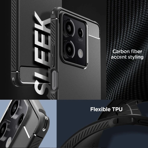 Kup Etui Spigen Rugged Armor Xiaomi Redmi Note 13 5G Matte Black - SPN3377 - {ean13} - Sklep Home Screen
