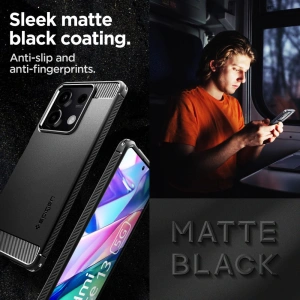 Kup Etui Spigen Rugged Armor Xiaomi Redmi Note 13 5G Matt Fekete - SPN3377 - {ean13} - Sklep Home Screen