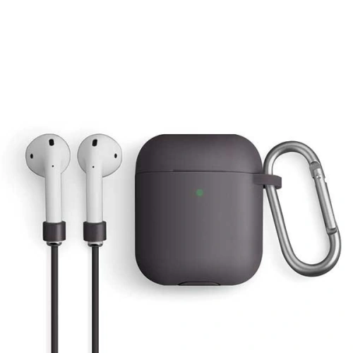 Kup Apple UNIQ Vencer Case AirPods 1/2 Silikon grau/kohlegrau - UNIQ115GRY - {ean13} - Sklep Home Screen