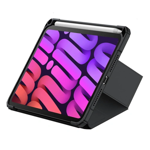 Kup Etui Apple iPad mini 2021 (6. generacji) / iPad mini 8.3" 2024 (7. generacji) Baseus Minimalist czarne - BSU4862 - {ean13} - Sklep Home Screen