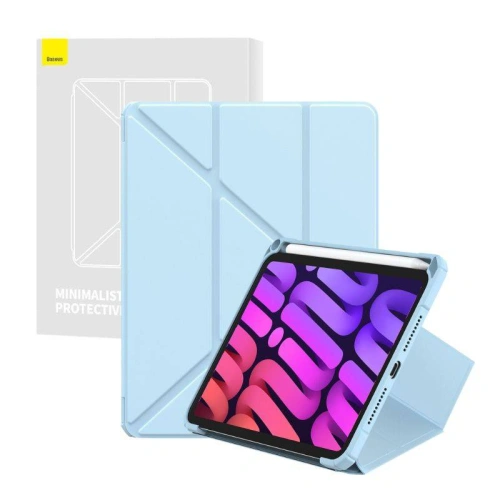 Kup Etui Apple iPad mini 2021 (6. generációs) / iPad mini 8.3" 2024 7gen Baseus Minimalista kék - BSU4863 - {ean13} - Sklep Home Screen