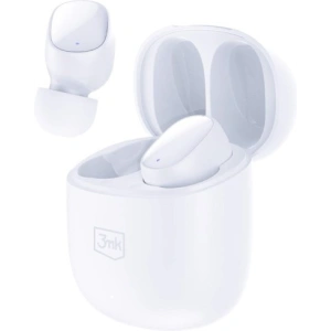 Kup Căști in-ear fără fir 3MK FlowBuds Bluetooth 5.3 albe - 3MK5869 - {ean13} - Sklep Home Screen