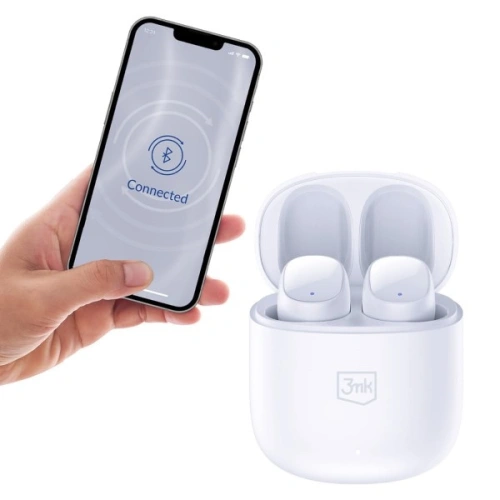 Kup Bezdrátová in-ear sluchátka 3MK FlowBuds Bluetooth 5.3 bílá - 3MK5869 - {ean13} - Sklep Home Screen