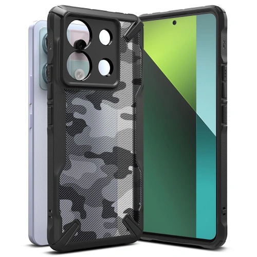 Kup Etui Ringke Fusion-X Xiaomi Redmi Note 13 Pro 5G / POCO X6 5G Camo Fekete - RGK1960 - {ean13} - Sklep Home Screen