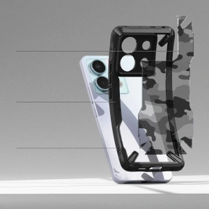 Kup Etui Ringke Fusion-X Xiaomi Redmi Note 13 Pro 5G / POCO X6 5G Camo Fekete - RGK1960 - {ean13} - Sklep Home Screen