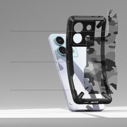 Kup Case Ringke Fusion-X Xiaomi Redmi Note 13 Pro 5G / POCO X6 5G Camo Schwarz - RGK1960 - {ean13} - Sklep Home Screen