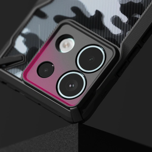 Kup Etui Ringke Fusion-X Xiaomi Redmi Note 13 Pro 5G / POCO X6 5G Camo Fekete - RGK1960 - {ean13} - Sklep Home Screen