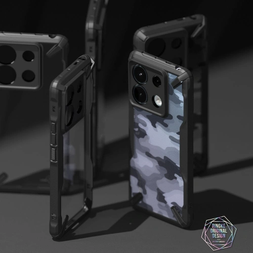 Kup Case Ringke Fusion-X Xiaomi Redmi Note 13 Pro 5G / POCO X6 5G Camo Schwarz - RGK1960 - {ean13} - Sklep Home Screen