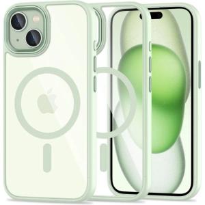 Tech-Protect MagMat MagSafe Apple iPhone 15 green/clear