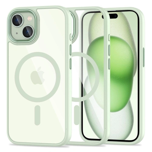 Buy Tech-Protect MagMat MagSafe Apple iPhone 15 green/clear - THP2727 - {ean13} - Home Screen Store Europe
