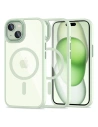 Case Tech-Protect MagMat MagSafe Apple iPhone 15 grün/klar