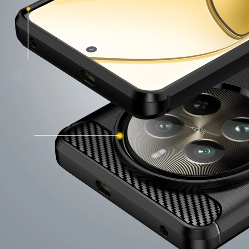 Kup Etui Tech-Protect TPUCarbon realme 12 Pro 5G / 12 Pro+ Plus 5G Černé - THP2729 - {ean13} - Sklep Home Screen