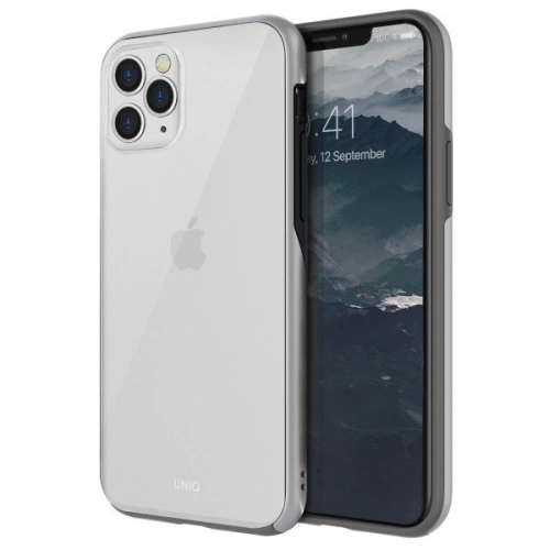 Kup Apple UNIQ Vesto Hue Tasche iPhone 11 Pro Max silber/silber - UNIQ117SILVER - {ean13} - Sklep Home Screen