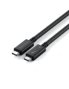 Buy Satechi USB-C / USB-C Thunderbolt 4 1m cable braided black - STH103 - {ean13} - Home Screen Store Europe