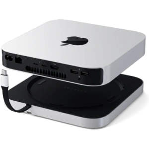 Kup Podest Satechi Stand & Hub Apple Mac Mini / Studio 2x USB-A 3.0, USB-A 3.2, USB-C 3.2, jack 3.5mm, micro/SD, NVMe M.2 - STH108 - {ean13} - Sklep Home Screen