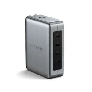 Kup Reise-Netzteil Satechi 4-Port GaN Reise-Ladegerät US, UK, EU, AS 4xUSB-C 140W - STH109 - {ean13} - Sklep Home Screen