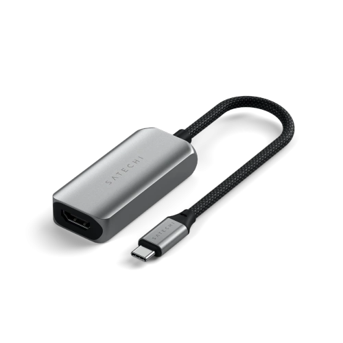 Kup Adaptor Satechi Single Port USB-C / HDMI 2.1 8K space gray - STH110 - {ean13} - Sklep Home Screen