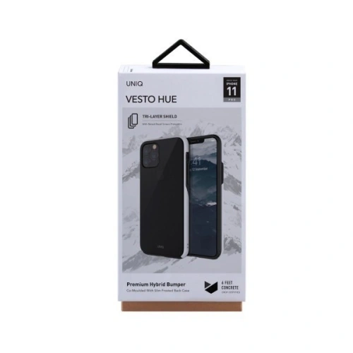 Kup Etui UNIQ Vesto Hue Apple iPhone 11 Pro alb/white - UNIQ119WHT - {ean13} - Sklep Home Screen