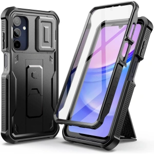 Etui Tech-Protect Kevlar Cam+ Samsung Galaxy A15 4G / 5G Black