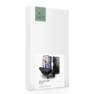 Etui Tech-Protect Kevlar Cam+ Samsung Galaxy A15 4G / 5G Black