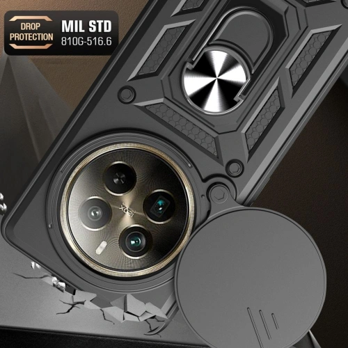 Kup Case Tech-Protect CamShield Pro Realme 12 Pro 5G / 12 Pro+ Plus 5G Schwarz - THP2733 - {ean13} - Sklep Home Screen