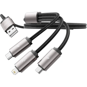 Kup Kábel 3w1 Tech-Protect Ultraboost USB-A / microUSB, USB-C, Lightning 3.5A 1m Szürke - THP2736 - {ean13} - Sklep Home Screen