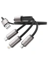 Kup Kabel 3w1 Tech-Protect Ultraboost USB-A / microUSB, USB-C, Lightning 3.5A 1m Grey - THP2736 - {ean13} - Sklep Home Screen