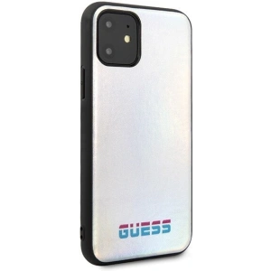 Kup Etui Guess GUHCN61BLD Apple iPhone 11 ezüst/silver kemény tok Irizáló - GUE196SLV - {ean13} - Sklep Home Screen