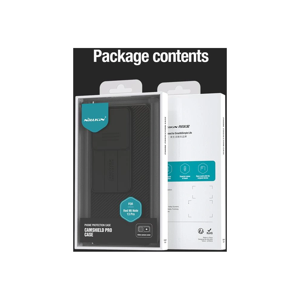 Etui Nillkin CamShield Pro Xiaomi Redmi Note 13 Pro 5G Deep Green / Zielony