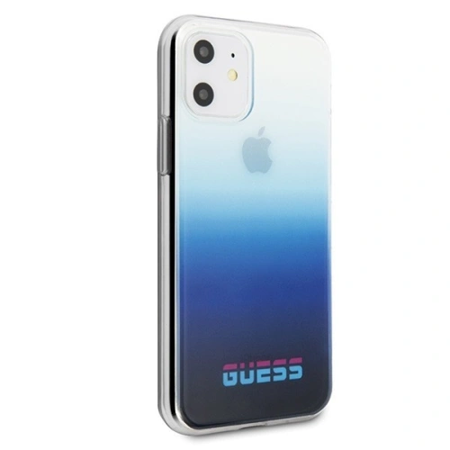 Kup Etui Guess GUHCN61DGCNA Apple iPhone 11 albastru/gradient blue hard case California - GUE197BLU - {ean13} - Sklep Home Screen