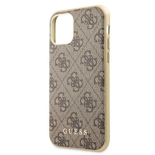 Kup Etui Guess GUHCN61G4GB Apple iPhone 11 brązowy/brown hard case 4G Collection - GUE199BR - {ean13} - Sklep Home Screen