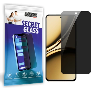 Matowe szkło prywatyzujące GrizzGlass SecretGlass do Realme Narzo 70 Pro