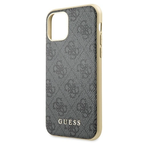 Buy Guess GUHCN61G4GG iPhone 11 grey hard case 4G Collection - GUE200GRY - {ean13} - Home Screen Store Europe