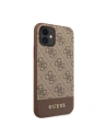 Kup Etui Guess GUHCN61G4GLBR Apple iPhone 11 brązowy/brown hard case 4G Stripe Collection - GUE201BR - {ean13} - Sklep Home Screen
