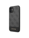 Kup Etui Guess GUHCN61G4GLGR Apple iPhone 11 szary/grey hard case 4G Stripe Collection - GUE202GRY - {ean13} - Sklep Home Screen