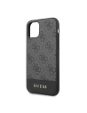 Kup Etui Guess GUHCN61G4GLGR Apple iPhone 11 szary/grey hard case 4G Stripe Collection - GUE202GRY - {ean13} - Sklep Home Screen