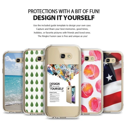 Buy Case Ringke Fusion Samsung Galaxy A3 2017 Shadow Black - RGK514SDH - {ean13} - Home Screen Store Europe