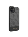 Kup Etui Guess GUHCN61G4GLGR Apple iPhone 11 szary/grey hard case 4G Stripe Collection - GUE202GRY - {ean13} - Sklep Home Screen