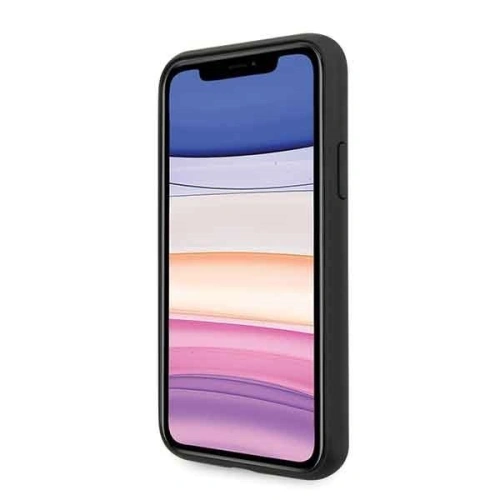 Kup Etui Guess GUHCN61G4GLGR Apple iPhone 11 szary/grey hard case 4G Stripe Collection - GUE202GRY - {ean13} - Sklep Home Screen
