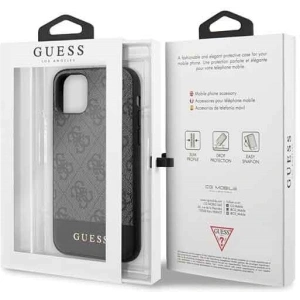 Kup Etui Guess GUHCN61G4GLGR Apple iPhone 11 szürke/grey kemény tok 4G Stripe Collection - GUE202GRY - {ean13} - Sklep Home Screen