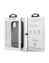 Kup Etui Guess GUHCN61G4GLGR Apple iPhone 11 gri/hard case 4G Stripe Collection - GUE202GRY - {ean13} - Sklep Home Screen